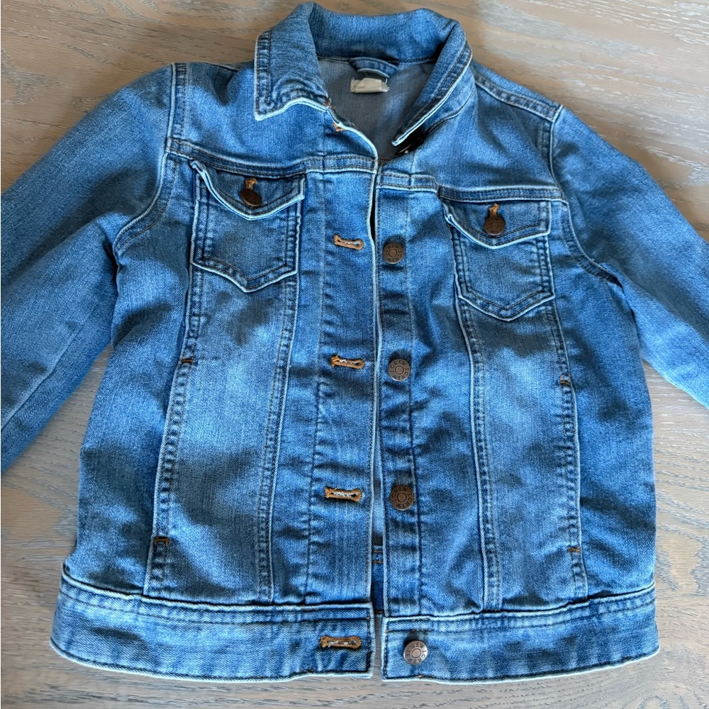 J Crew / Crewcuts girls denim jacket - Picture 2 of 8